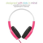 MME Headphones with Volume Limiter & Built-in Microphone