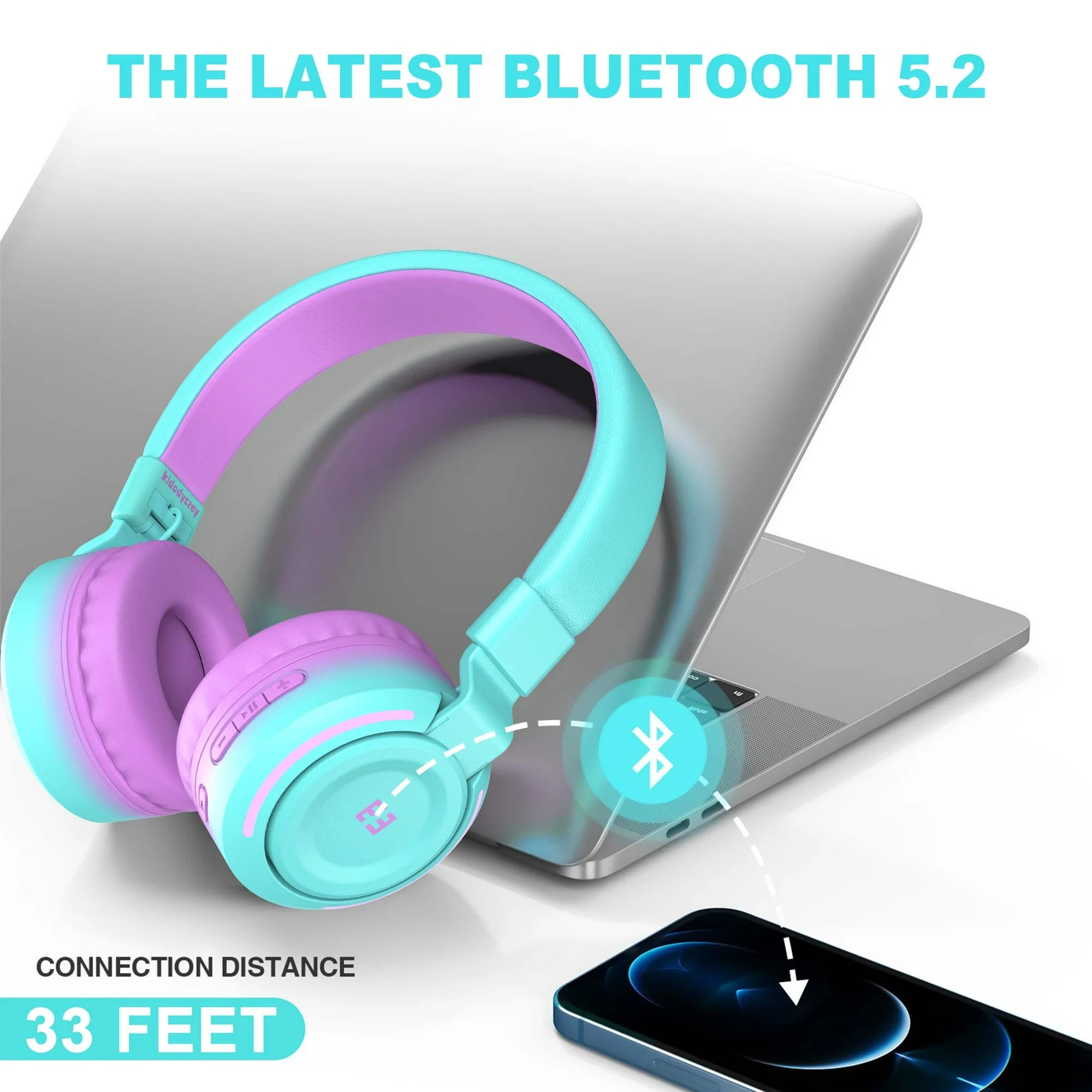 Seenda Kids Bluetooth Headphones for Girls Boys