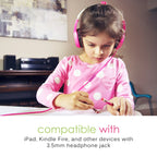 MME Headphones with Volume Limiter & Built-in Microphone