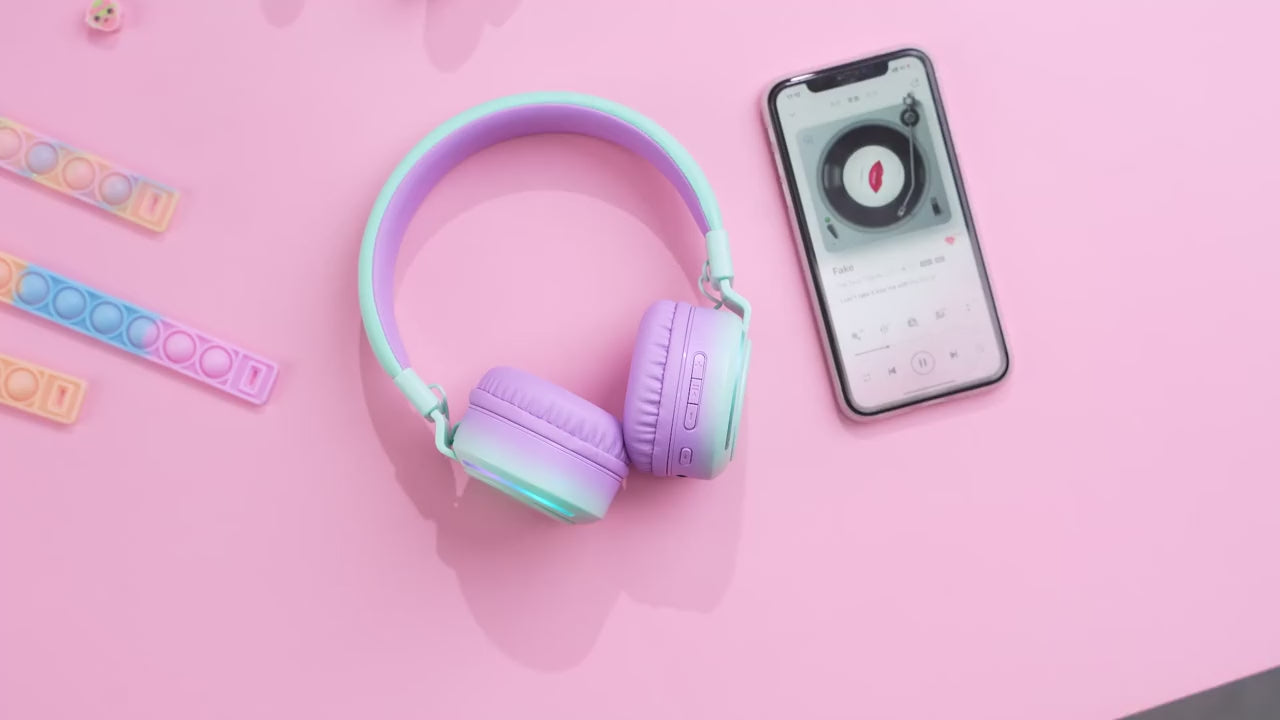 Seenda Kids Bluetooth Headphones for Girls Boys